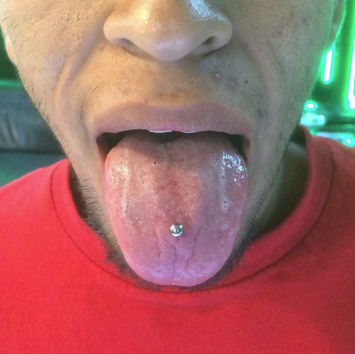Tongue Inside Foreskin